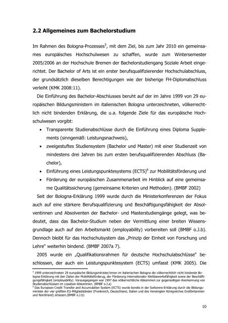 Studierendenbefragung Soziale Arbeit BA. Forschungsbericht. HS ...