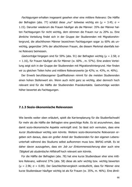 Studierendenbefragung Soziale Arbeit BA. Forschungsbericht. HS ...