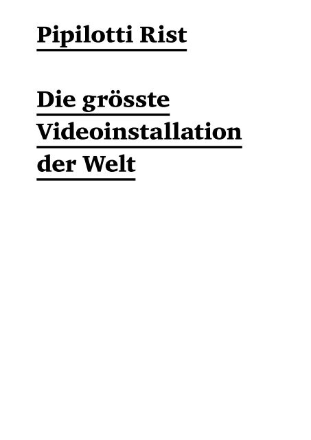 PDF Pipilotti Rist - art public plaiv