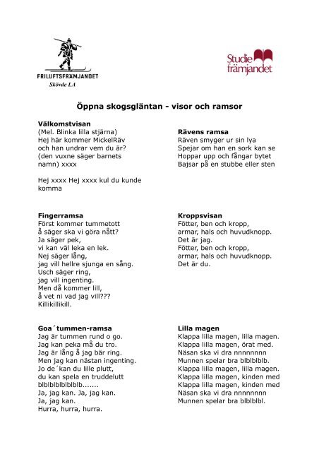 Lek och sång i naturen kopia