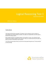 Logical Reasoning Test 1 - Aptitude Test