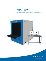 HRX 1000™ brochure - Morpho