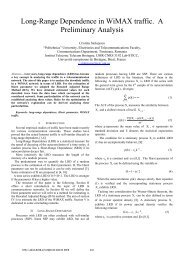 Long-Range Dependence in WiMAX traffic. A Preliminary Analysis