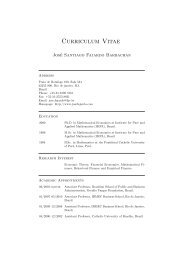 Curriculum Vitae - JosÃ© Fajardo