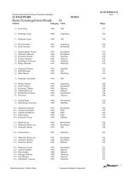 Beste Einzelergebnisse/Runde 10 - BezirksschÃ¼tzenbund Kufstein