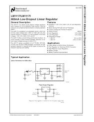 LM1117/LM1117I 800mA Low-Dropout Linear ... - SimpleMachines