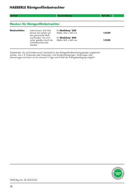 Datenblatt - Berger-meditec