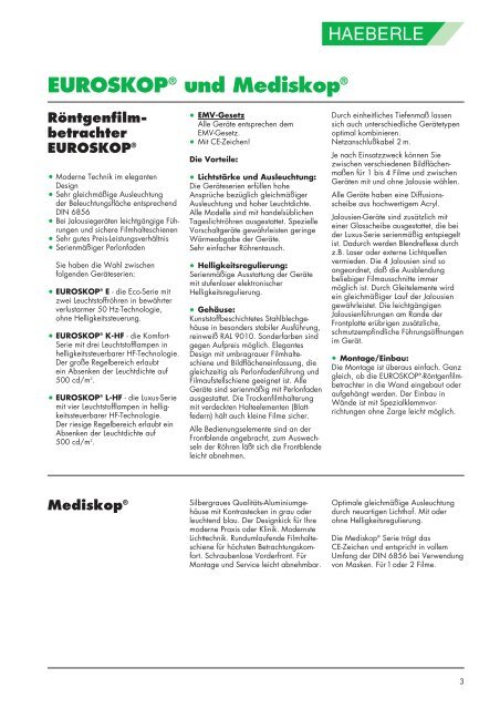 Datenblatt - Berger-meditec
