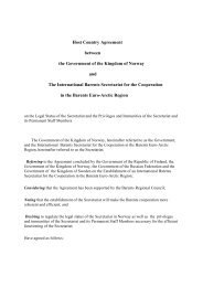 Host Country Agreement between the Government of the Kingdom ...