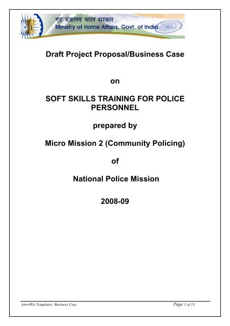 Soft Skill Training to Police Personnel