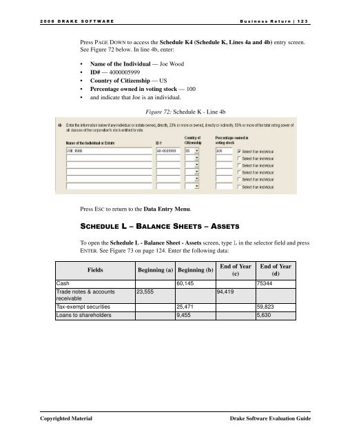 Drake Software Evaluation Guide