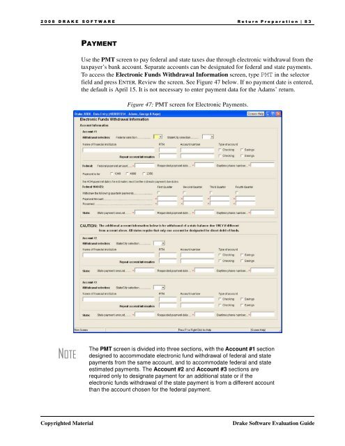 Drake Software Evaluation Guide