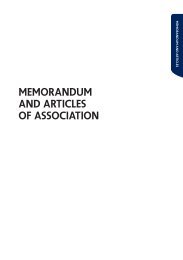 memorandum and articles of association - Premierleague.com