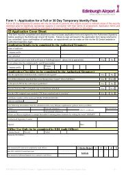 Download Form 1 - Edinburgh Airport