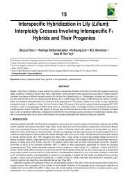 Interspecific Hybridization in Lily (Lilium) - The Lilium information page