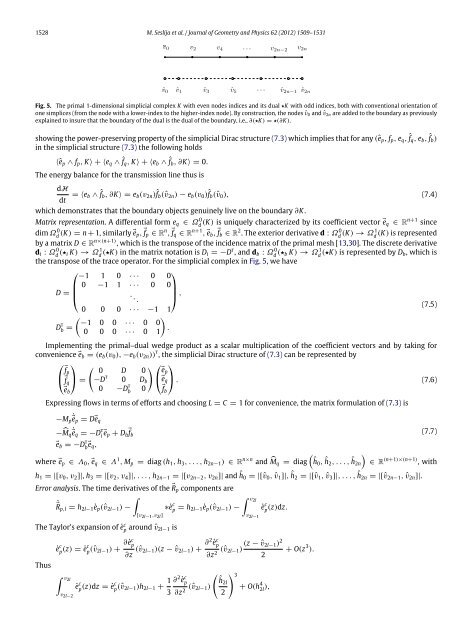 Discrete exterior geometry approach to structure-preserving ... - ITM