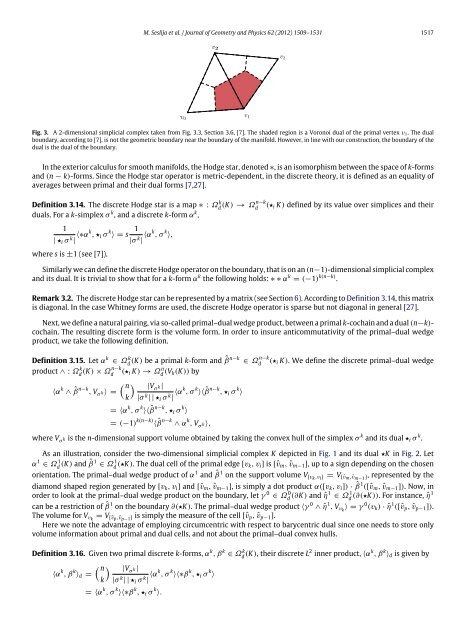 Discrete exterior geometry approach to structure-preserving ... - ITM