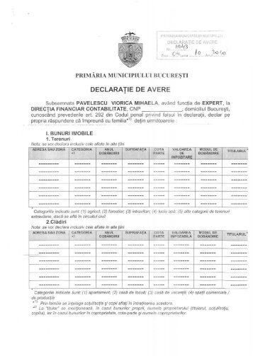 :'J~~v.~' - PrimÄria Municipiului BucureÅti