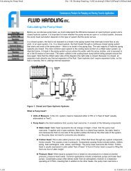 Calculating the Pump Head - HVAC.Amickracing