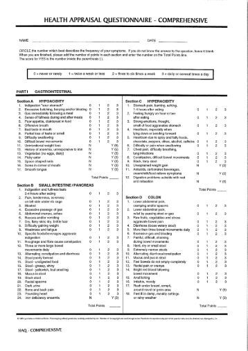 appraisal questionnaire Simple questionnaire to see where you are at in terms of your health from a holistic perspective. appraisal questionnaire Simple questionnaire to see where you are at in terms of your health from a holistic perspective.