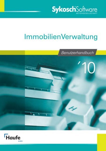 Sykosch ImmobilienVerwaltung 2010 ... - von Sykosch