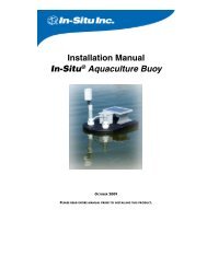 RDO Aquaculture Buoy Manual - Waterra-In-Situ