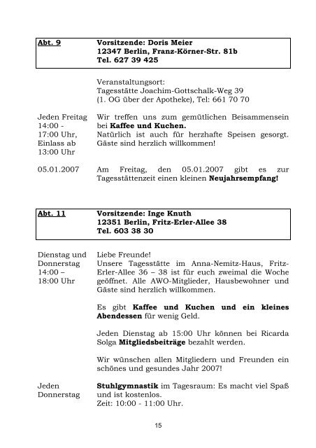 Download AWO-Blatt Ausgabe 1 - Januar 2007 - Herzlich ...