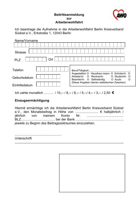 Download AWO-Blatt Ausgabe 1 - Januar 2007 - Herzlich ...