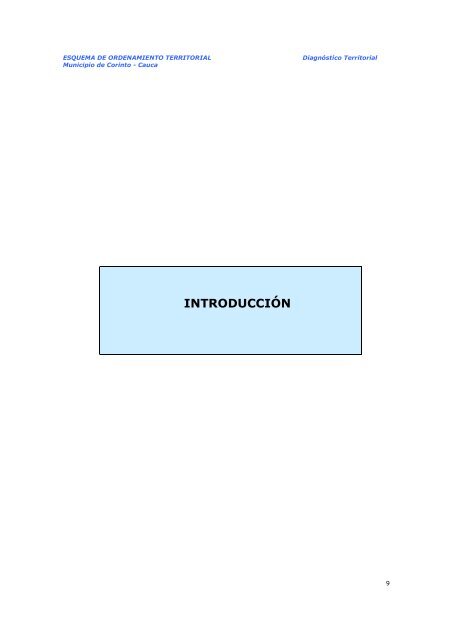 Contexto - Corporación Autónoma Regional del Cauca