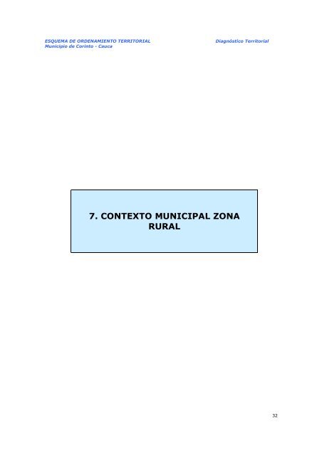 Contexto - Corporación Autónoma Regional del Cauca