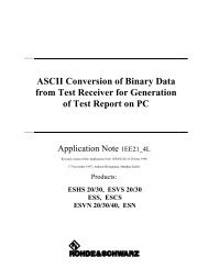 ASCII Conversion of Binary Data from Test Receiver for Generation ...