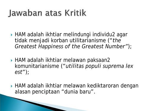 HUKUM HAK ASASI MANUSIA INTERNASIONAL - Elsam