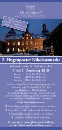2. Hugenpoeter Nikolausmarkt - Schloss Hugenpoet