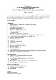 Prüfungsordnung für den Bachelor-Studiengang Innenarchitektur ...