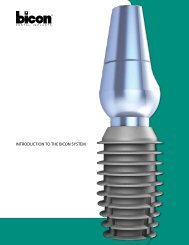 INTRODUCTION TO THE BICON SYSTEM