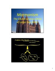 Christianity Mormonism - Richard G. Howe