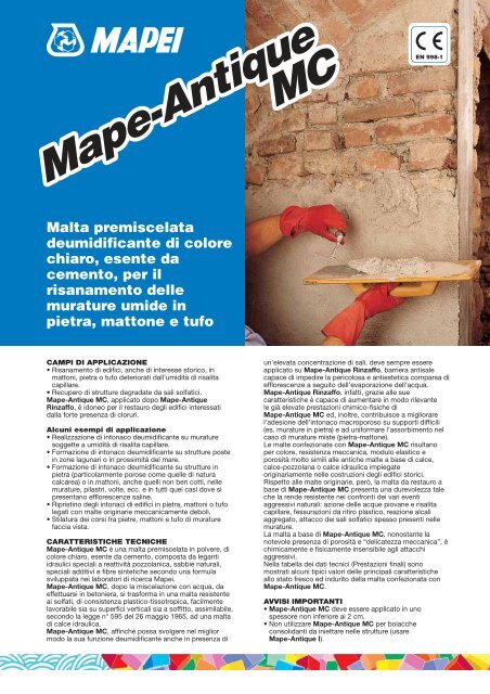 MAPE-ANTIQUE MC - Crocispa.it