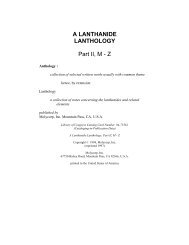 A LANTHANIDE LANTHOLOGY (.pdf) - Davidson Physics