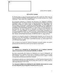 ACTA CFP NÂº 18/2004 1 ACTA CFP NÂ° 18/2004 En Buenos Aires, el ...