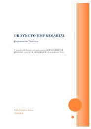PROYECTO EMPRESARIAL 2.0 - IES Consaburum - Consuegra