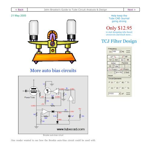 Only $12.95 - Tube CAD Journal