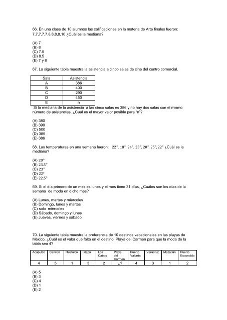 RAZONAMIENTO MATEMÁTICO EJERCICIOS DE PRÁCTICA ...