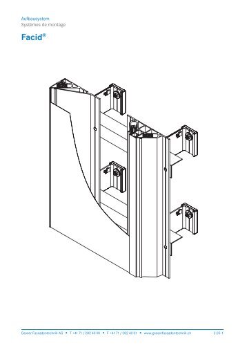 Facid® - Gasser Fassadentechnik