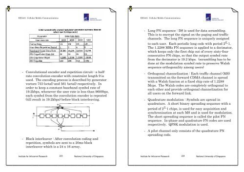 IS-95 CDMA CDMA offers some advantages over TDMA and FDMA ...