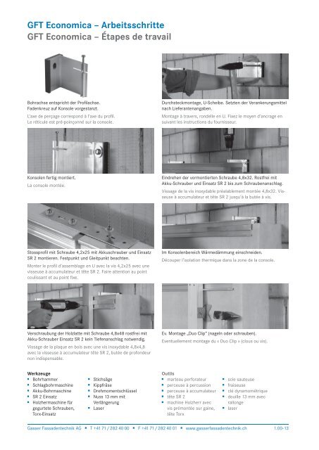 GFT Economica - Gasser Fassadentechnik