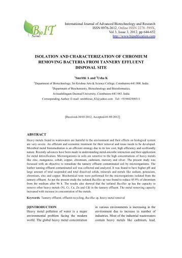 isolation characterization bacteria thesis isolation characterization bacteria thesis