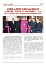 Mons. Aguer ordenÃ³ obispo a Mons. Alberto Bochatey, OSA.