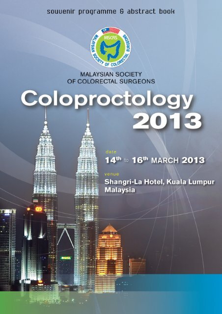 Here - Malaysian Society of Colorectal Surgeons