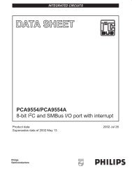 PCA9554/PCA9554A 8-bit I 2 C and SMBus I/O ... - E-LAB Computers