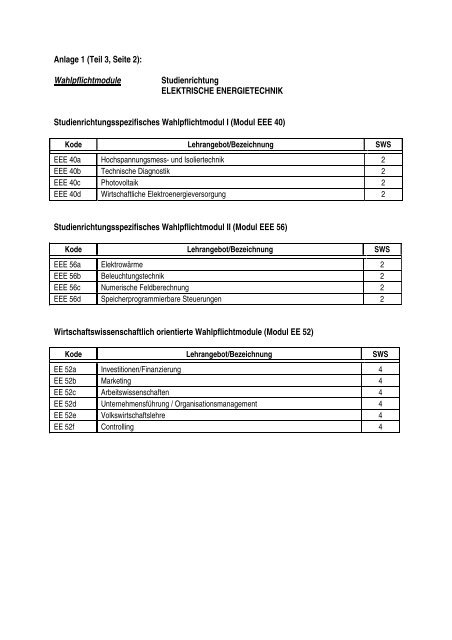 Elektrotechnik - Kooperative Ingenieurausbildung